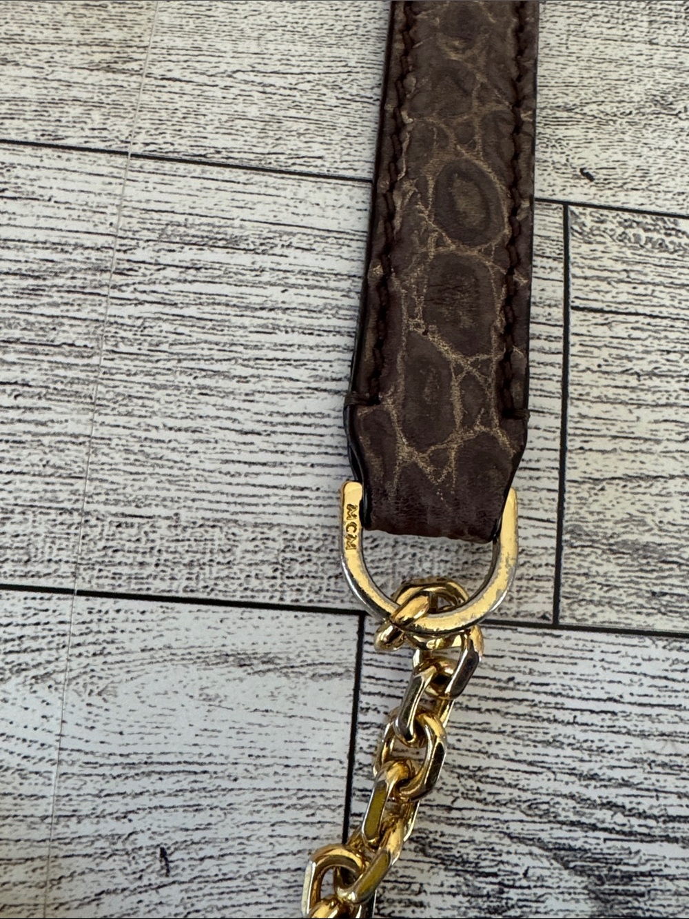 MCM Leather Colorblock Crossbody/Shoulder Bag - Picture 14 of 15